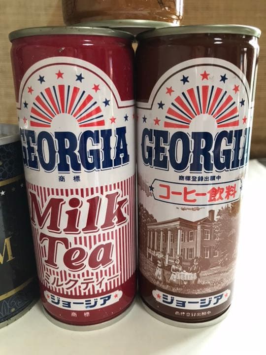 当時物コカ・コーラ ジョージアコーヒー コカコーラ昭和レトロIA