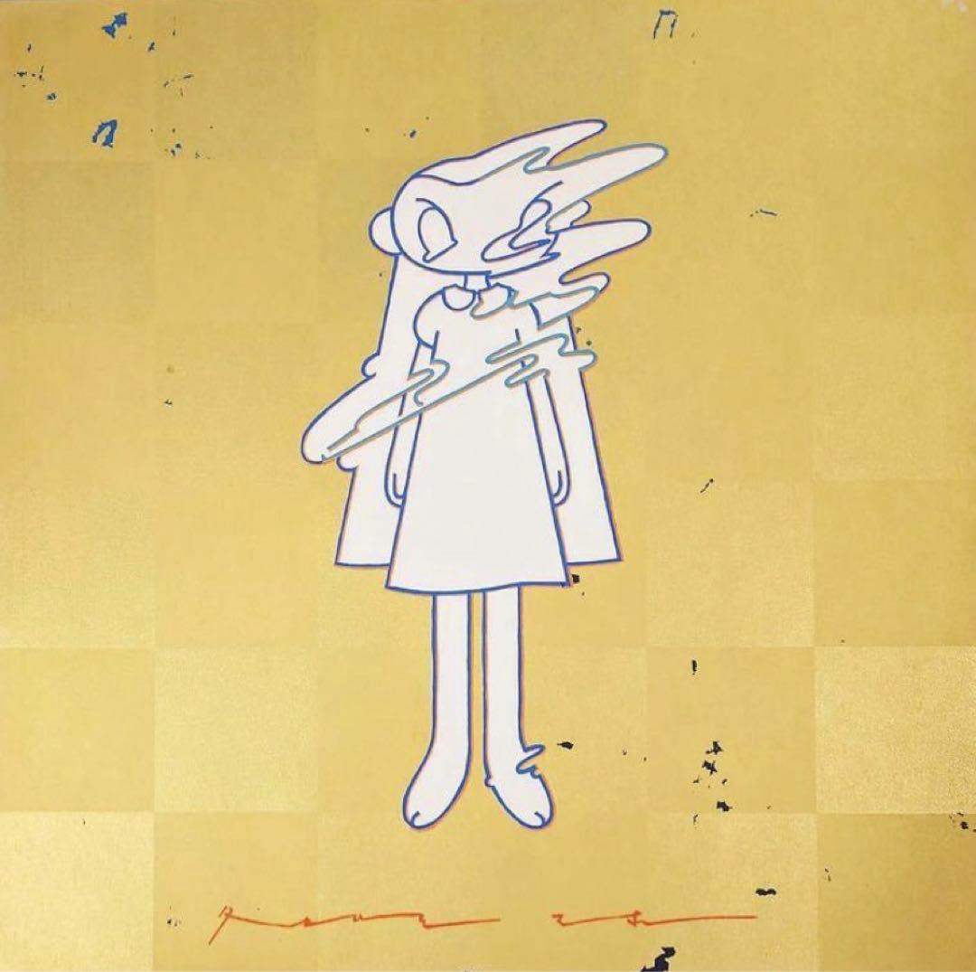 タカハシマホ シルクスクリーン ゆれる2020 ED35