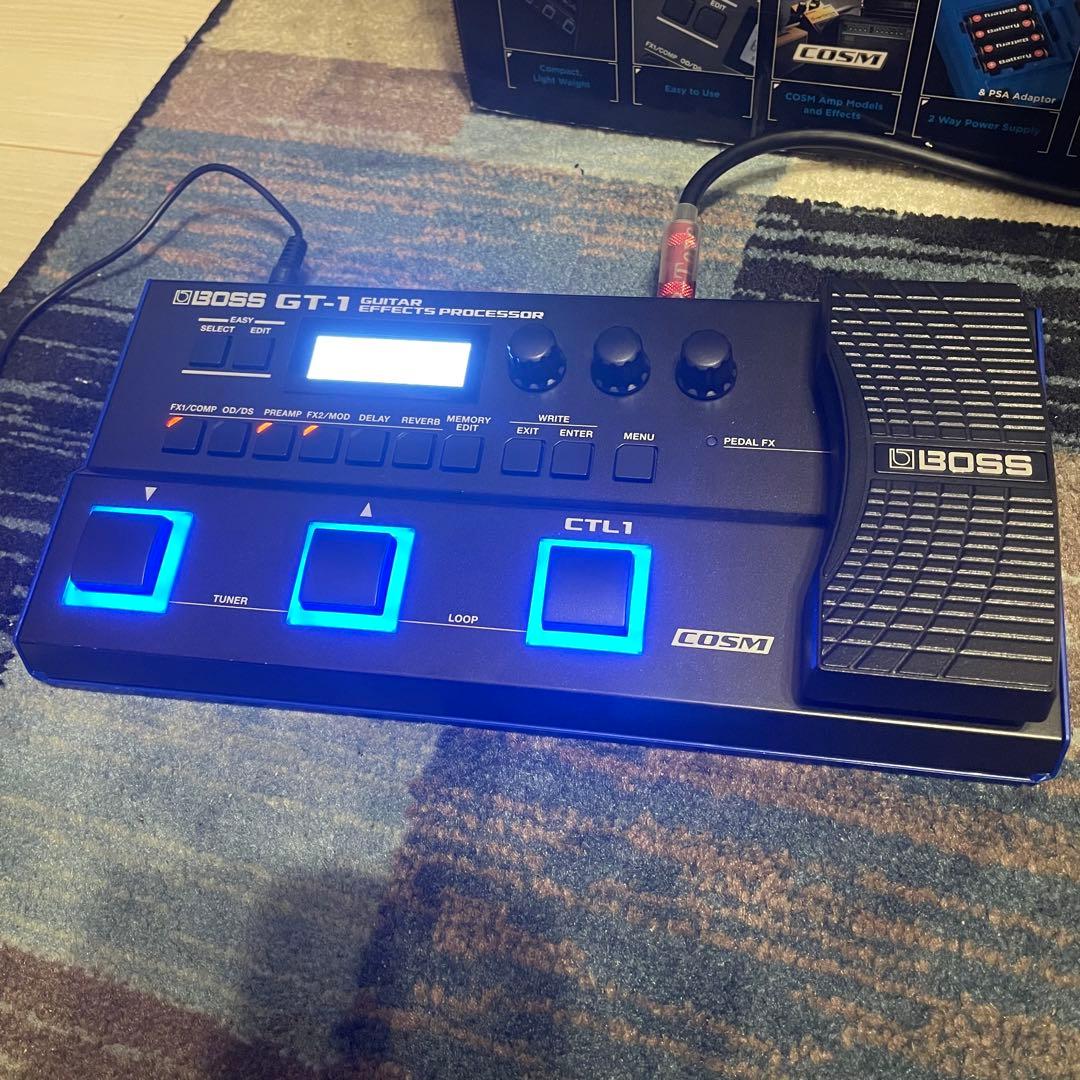 BOSS GT-1 社外アダプター付き