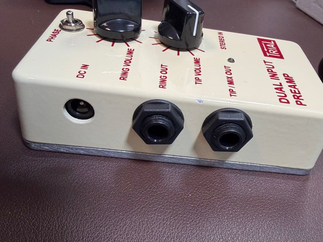 ギター TRIAL DUAL INPUT PREAMP