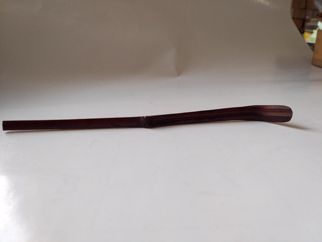 茶杓 臥龍山 両忘禅庵 大木閑忠 住職 銘『 両忘 』 共箱 茶道具 美品 です