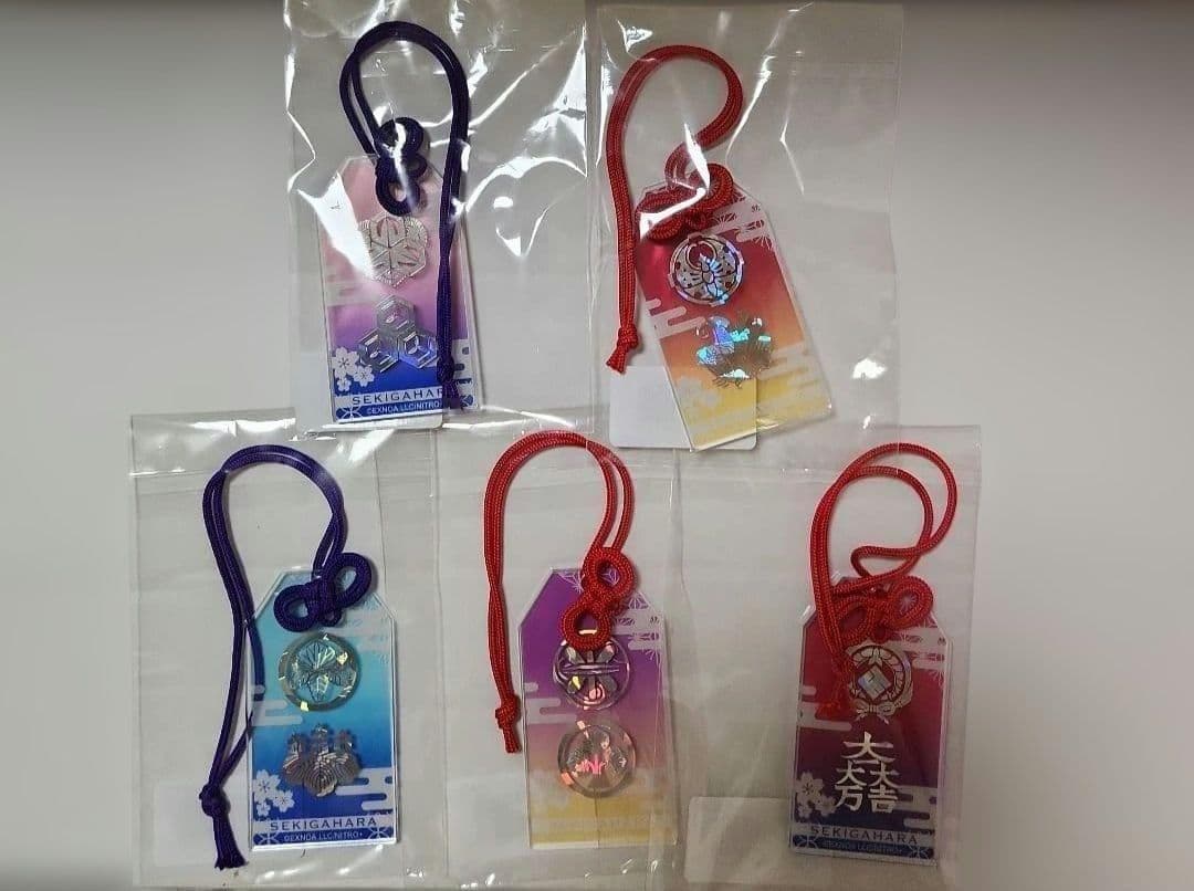 御守り風　アクリルホルダー　 刀剣乱舞　関ケ原古戦場記念館　関ヶ原