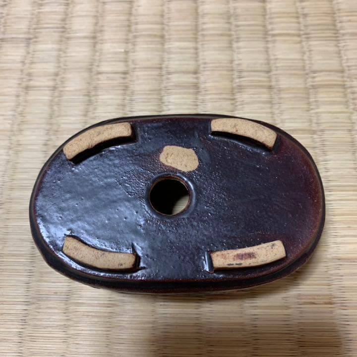 炎遊 手捻り鉢 希少 N046