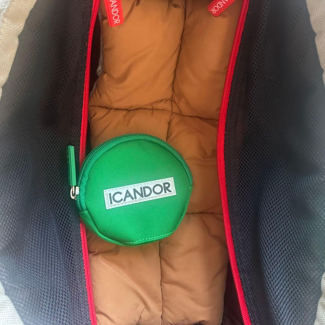 ICANDOR キャリーバッグ ベージュMサイズ