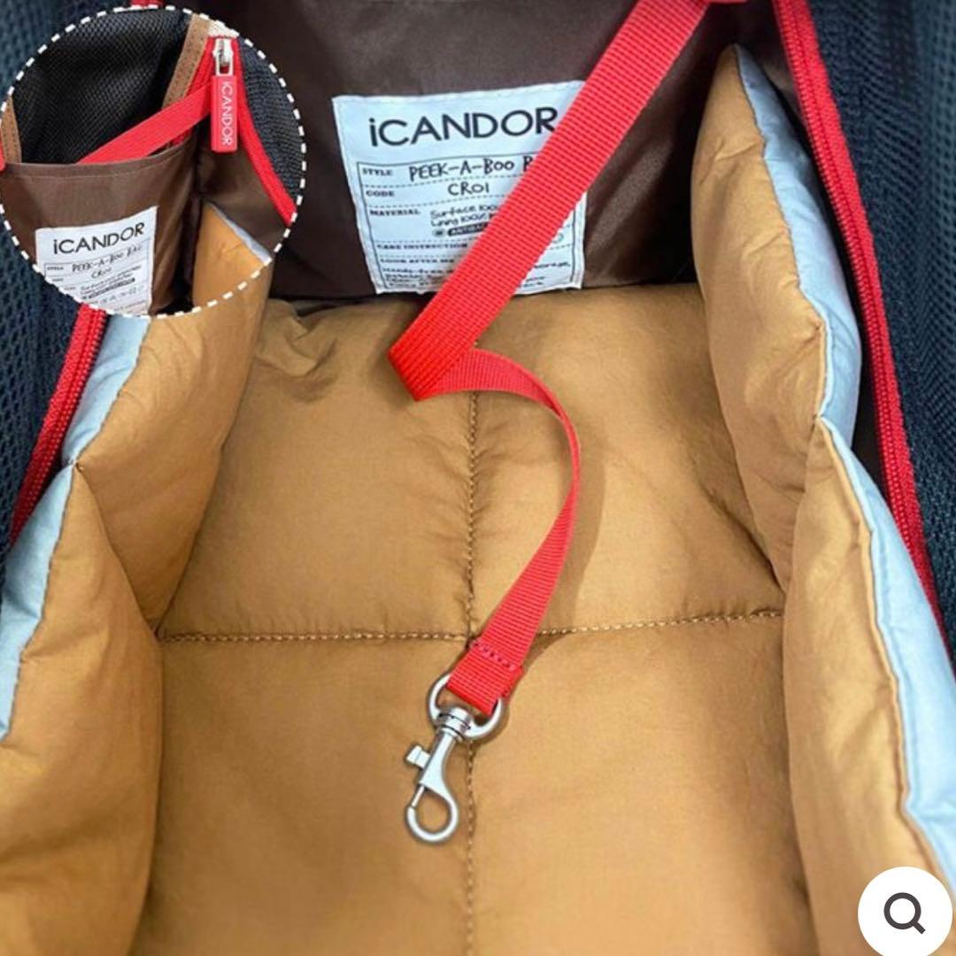 ICANDOR キャリーバッグ ベージュMサイズ