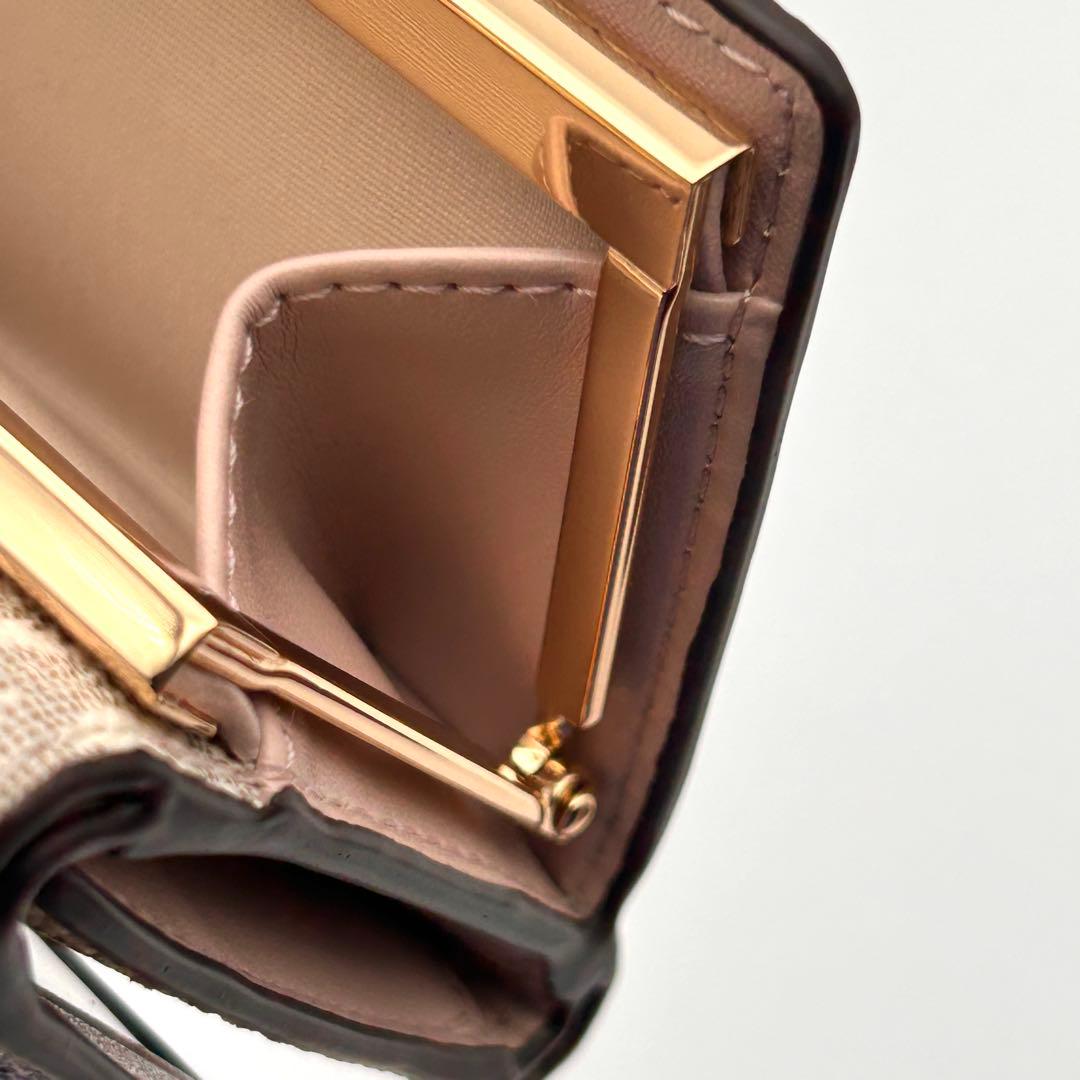 ✨極美品✨ マイケルコース 三つ折り財布 がま口 高級 ⛄プレゼント用に最適⛄