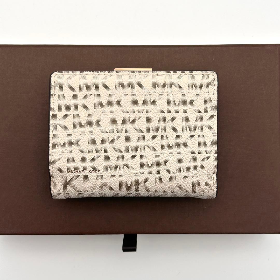 ✨極美品✨ マイケルコース 三つ折り財布 がま口 高級 ⛄プレゼント用に最適⛄