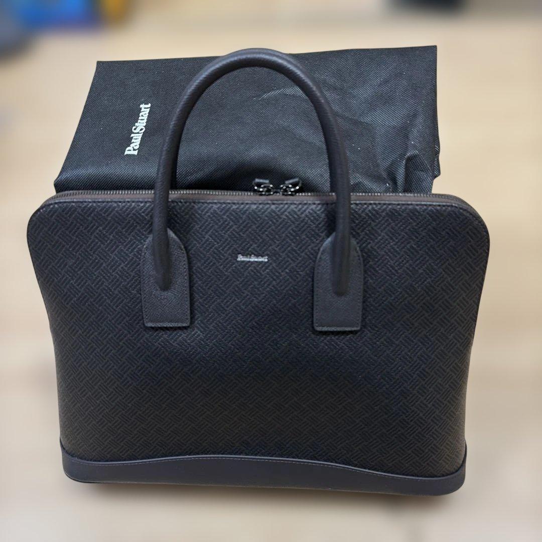 リク値下未使用保存袋タグPaul Smith エグゼクティブビジネスバッグ底鋲付