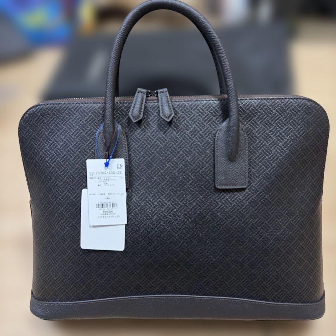 リク値下未使用保存袋タグPaul Smith エグゼクティブビジネスバッグ底鋲付