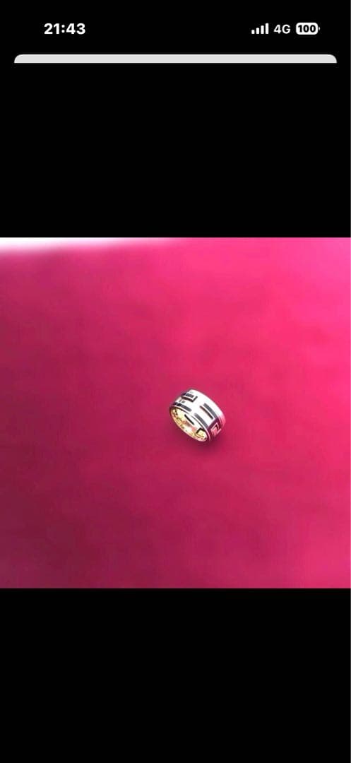 HERMESムーブアッシュゴールドリング美品