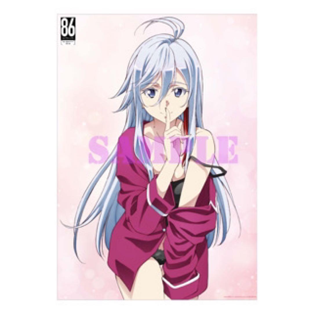 エイティシックス　描き下ろし「レーナ」イラスト B1布ポスター