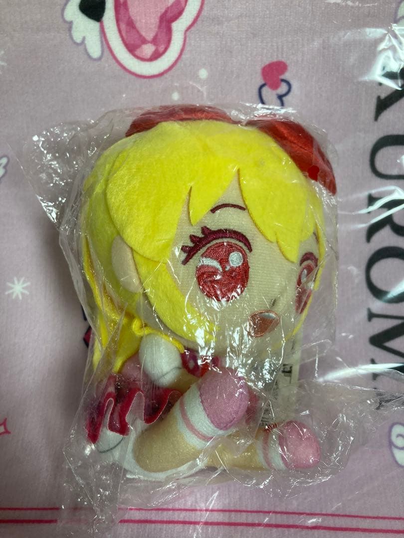アイカツ　一番くじ　ちょこのっこぬいぐるみ　星宮いちご