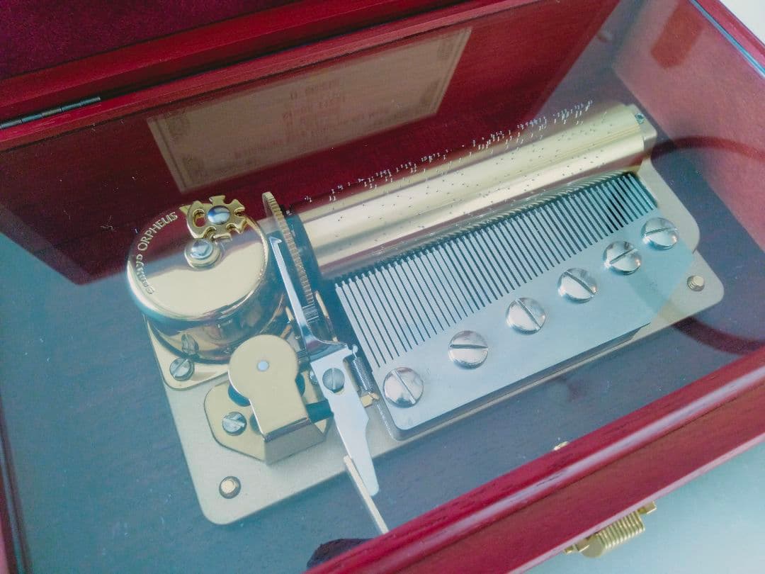 オルゴール 50弁 オルフェウス サンキョー オルゴール EX202D