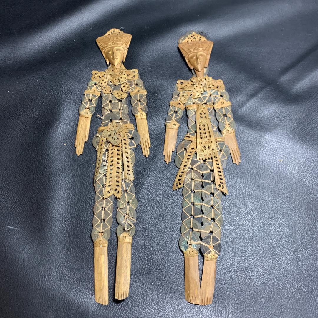 古銭人形　２体セット