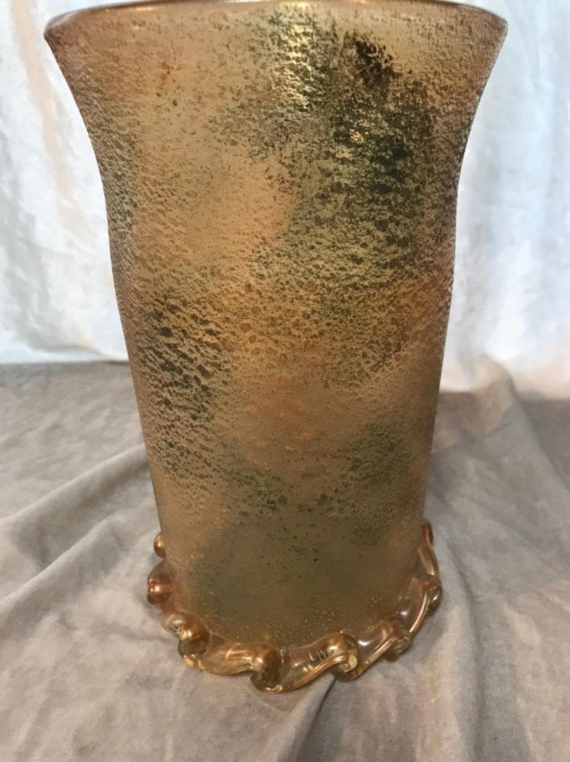 ベネチアガラス花瓶　1900年頃