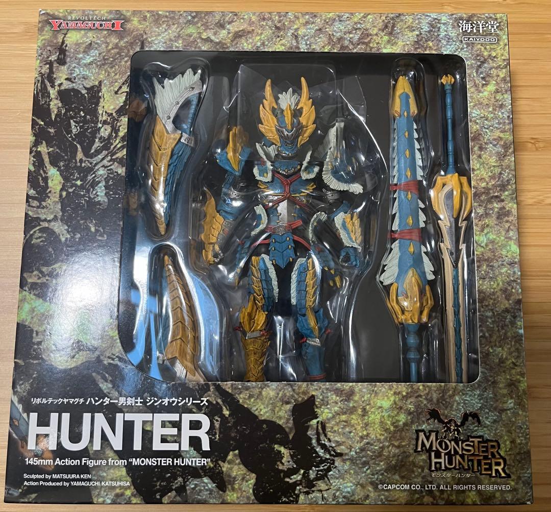 リボルテックヤマグチ ハンター男剣士 ジンオウシリーズ モンスターハンター