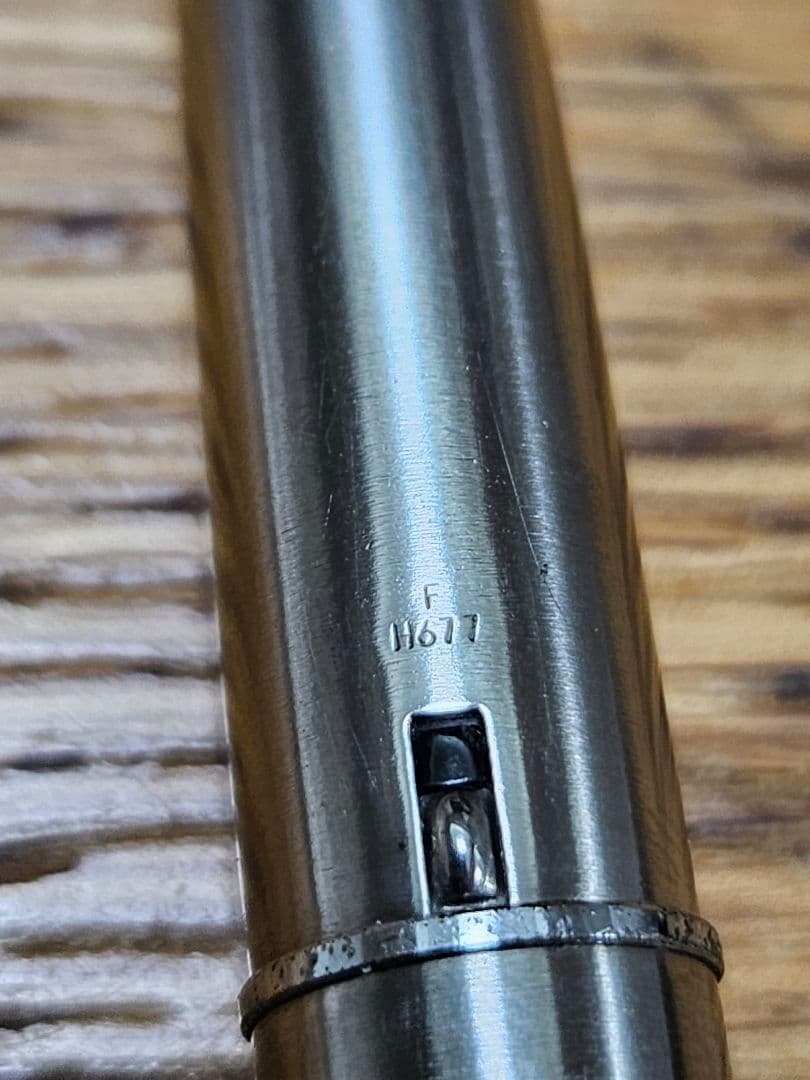 【廃盤 ペン先軸一体 】PILOTパイロット　μ ミュー 701 ヴィンテージ