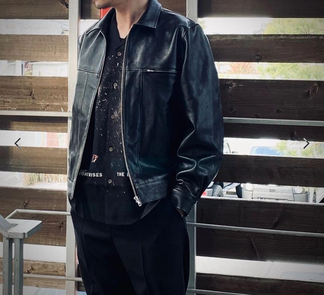 25SS WACKO MARIA ワコマリア LEATHER JACKET XL