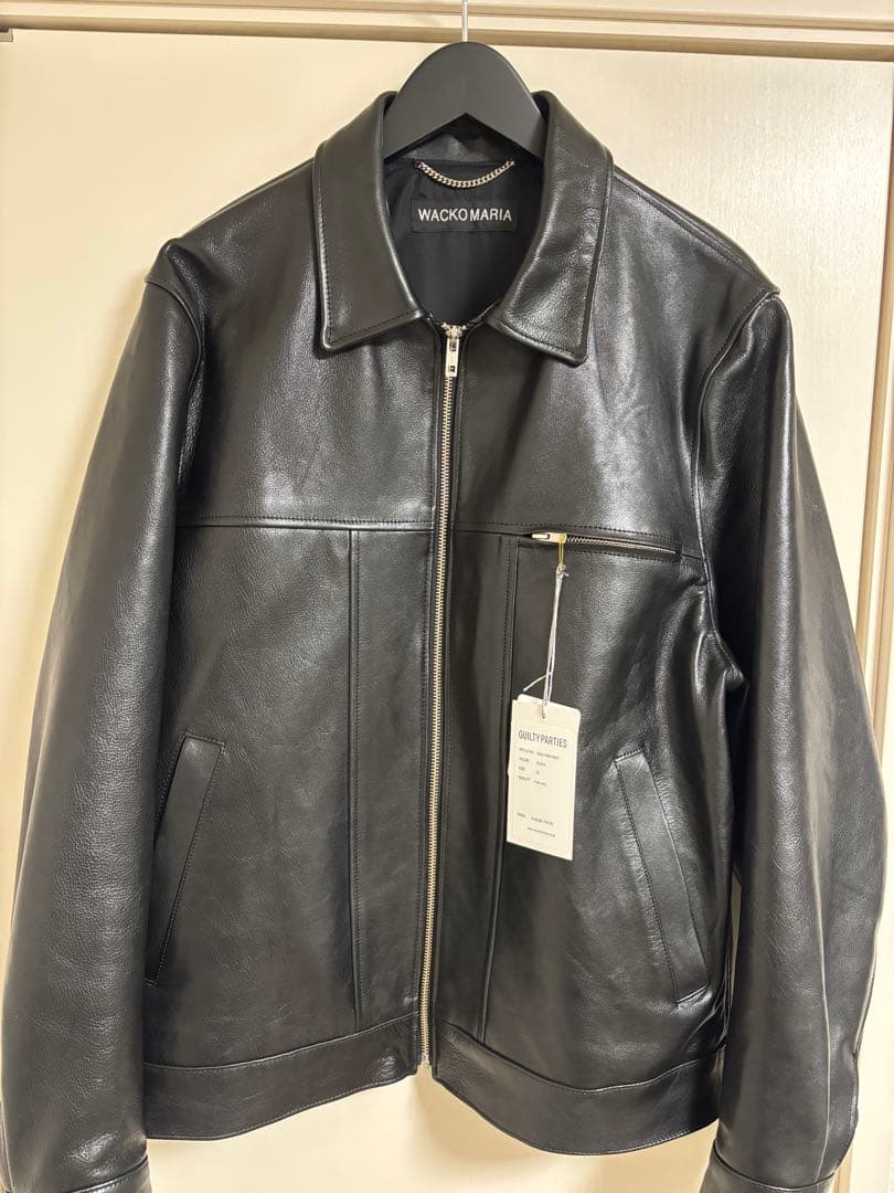 25SS WACKO MARIA ワコマリア LEATHER JACKET XL