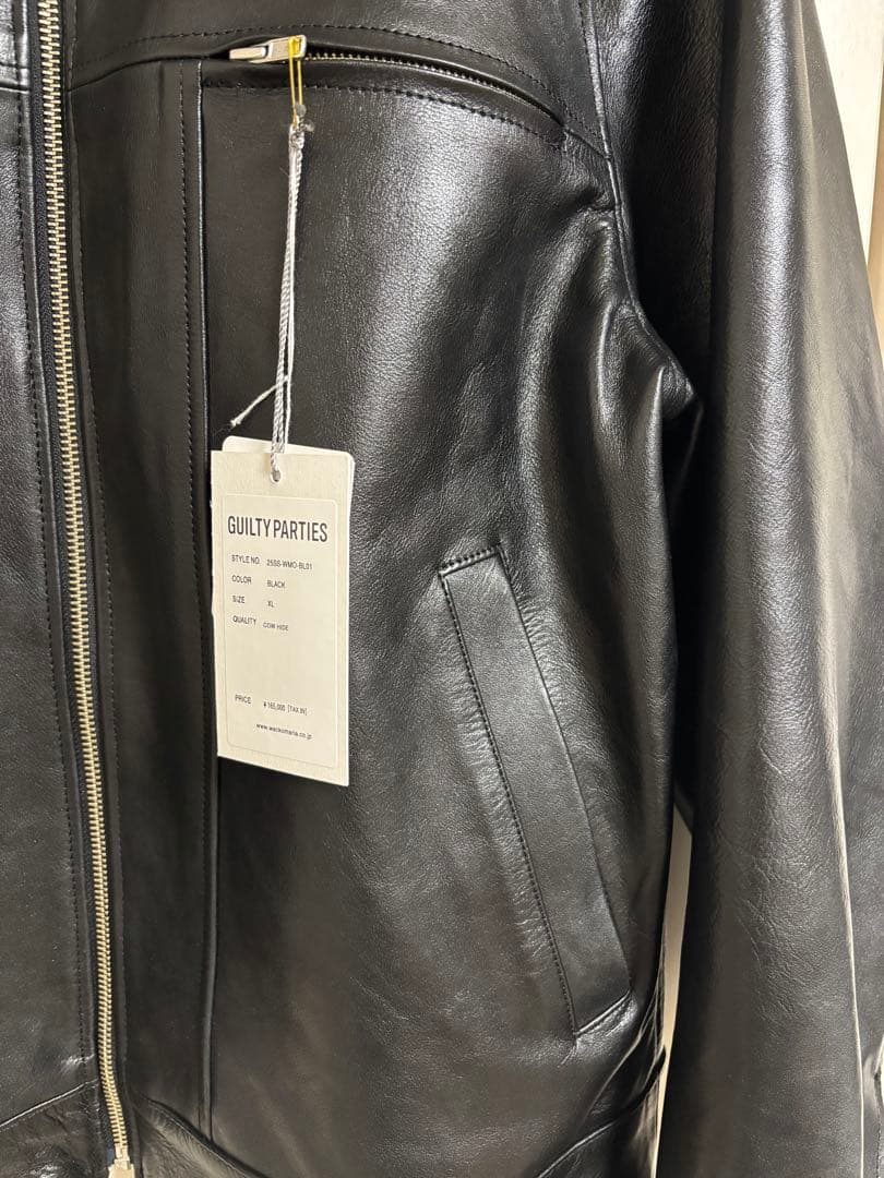25SS WACKO MARIA ワコマリア LEATHER JACKET XL