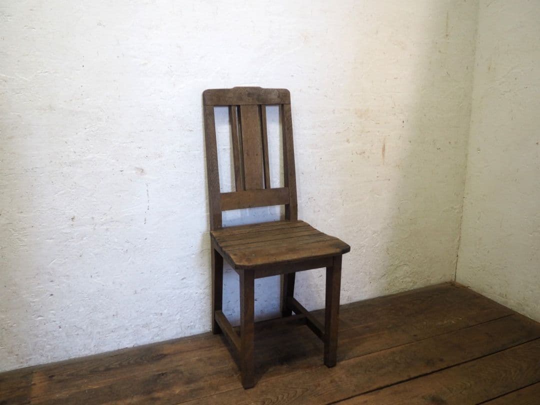 1186 ヴィンテージ　ハイバックチェア　椅子　イス　古家具　古道具　レトロ