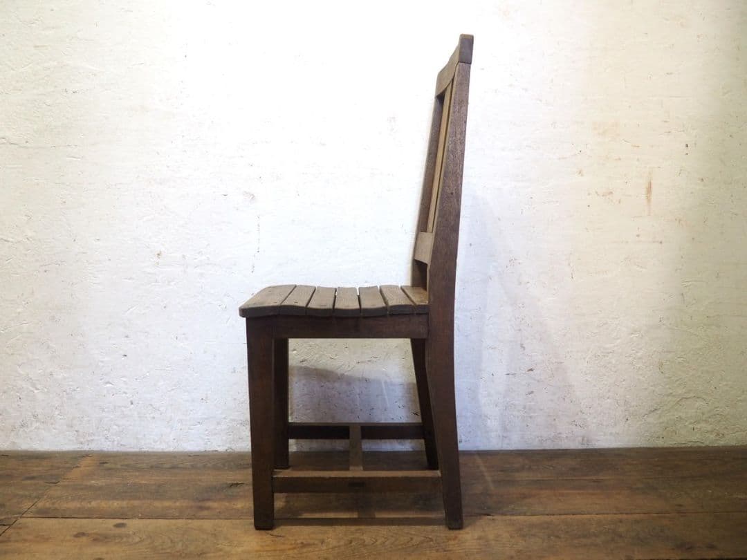 1186 ヴィンテージ　ハイバックチェア　椅子　イス　古家具　古道具　レトロ