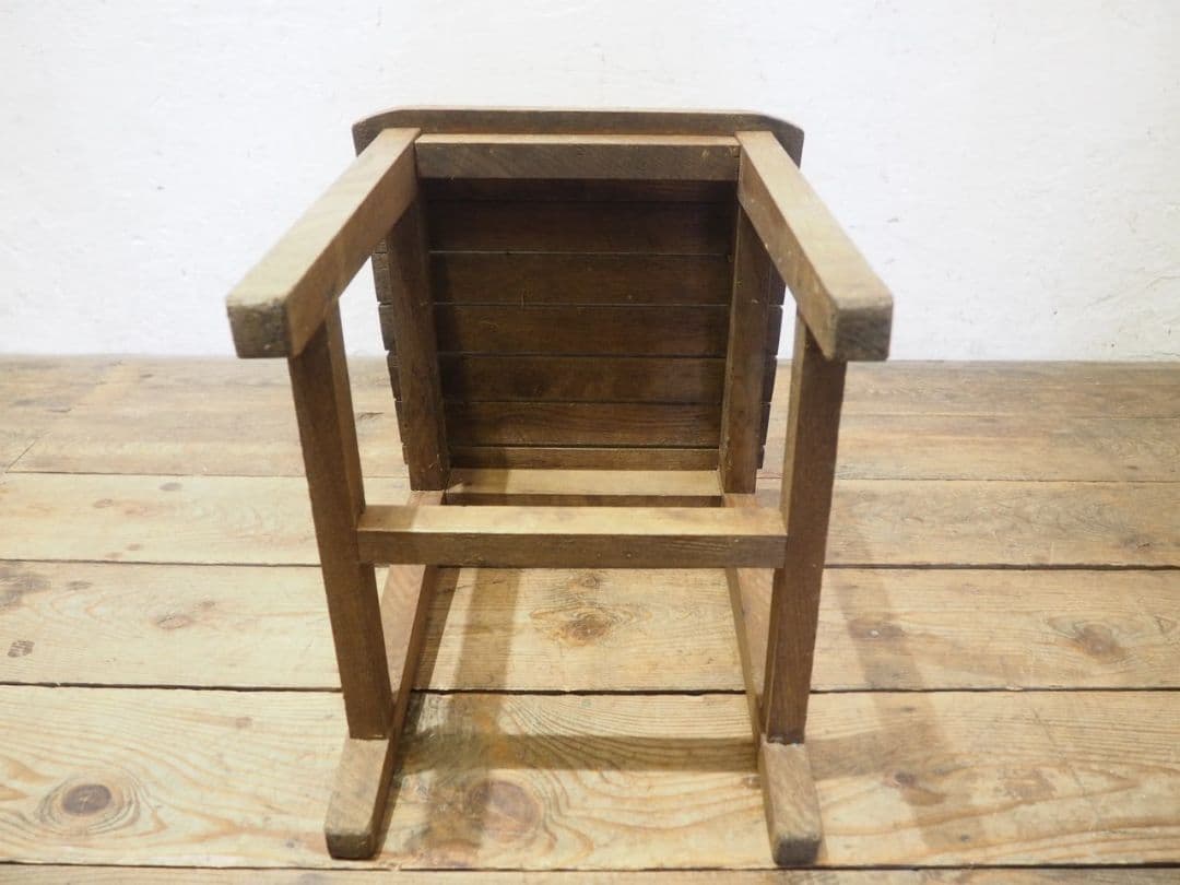 1186 ヴィンテージ　ハイバックチェア　椅子　イス　古家具　古道具　レトロ