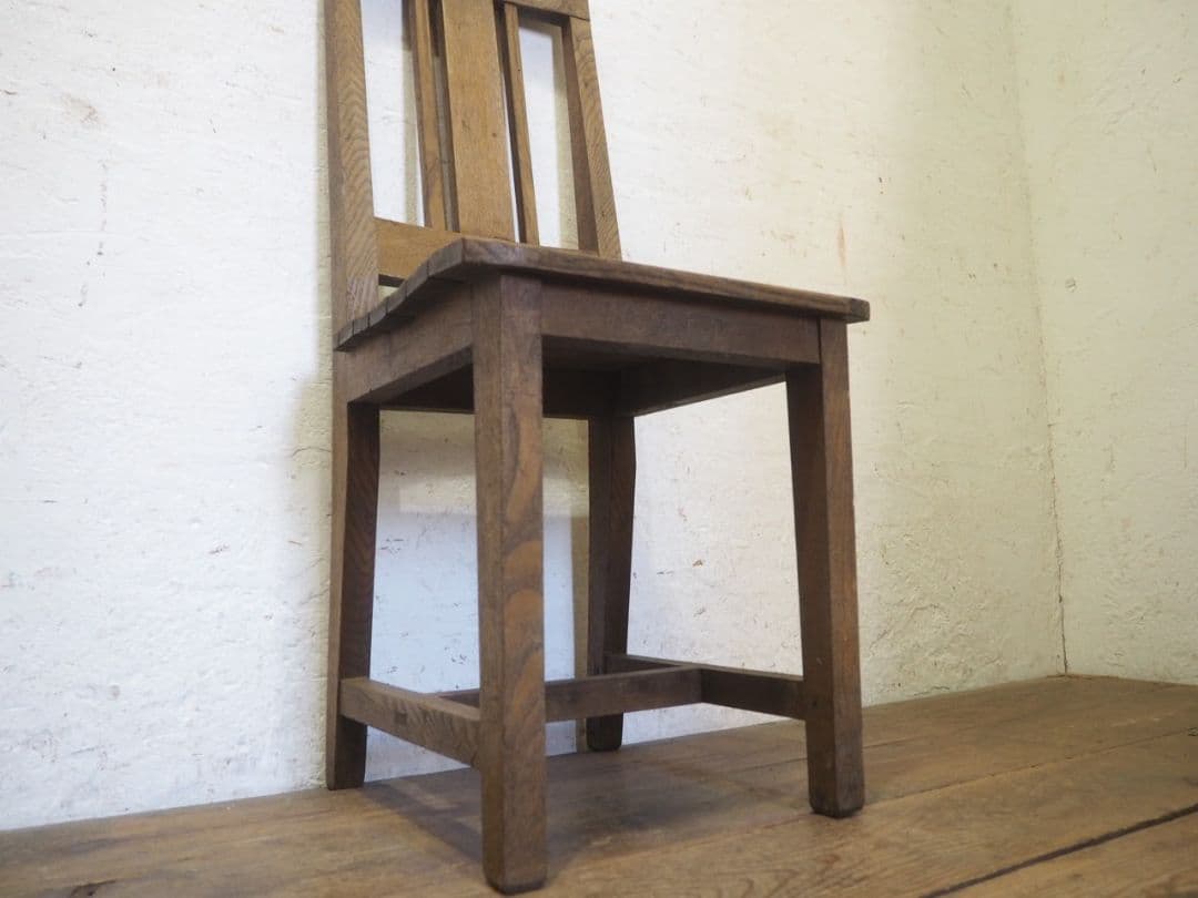 1186 ヴィンテージ　ハイバックチェア　椅子　イス　古家具　古道具　レトロ