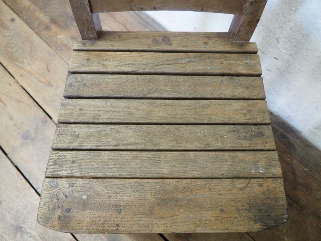 1186 ヴィンテージ　ハイバックチェア　椅子　イス　古家具　古道具　レトロ