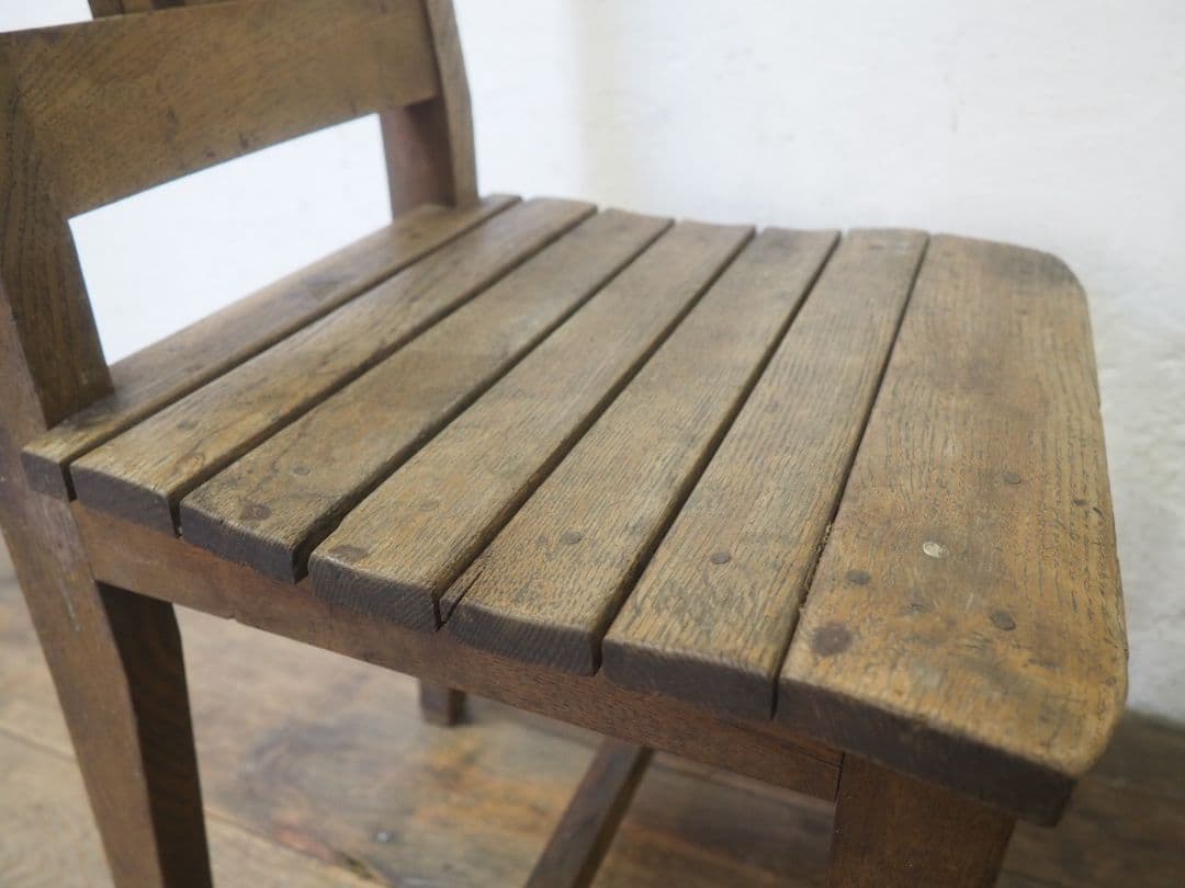 1186 ヴィンテージ　ハイバックチェア　椅子　イス　古家具　古道具　レトロ