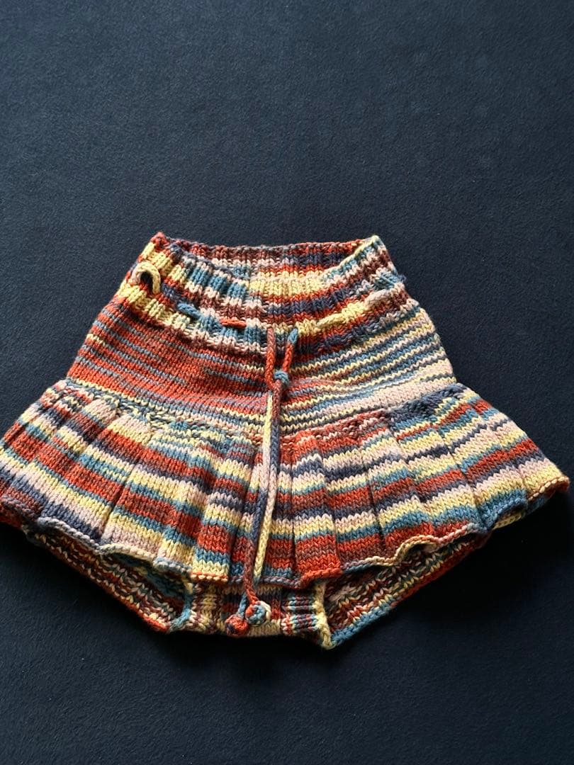 Misha&Puff マルチカラー フリルスカート3-4