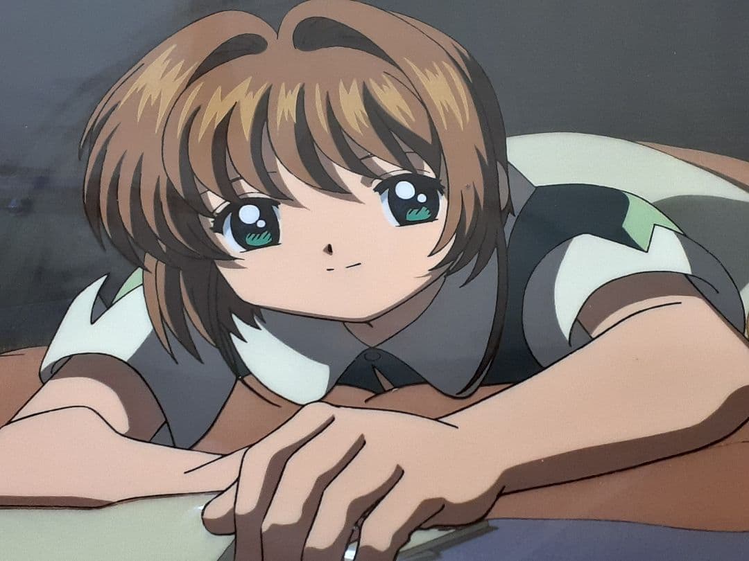 劇場版カードキャプターさくら　セル画　動画　背景コピー　レイアウトコピー　セット