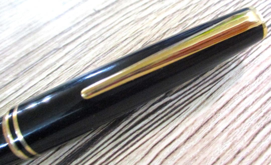 モンブラン 万年筆 ペン先14K MONTBLANC インク付き