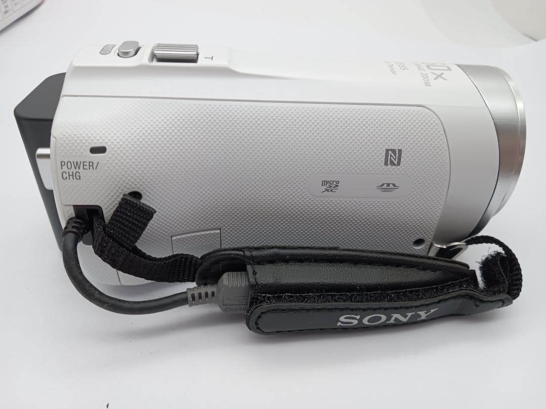 箱 説明書通電確認のみ SONY HANDYCAM HDR-CX480 ホワイト