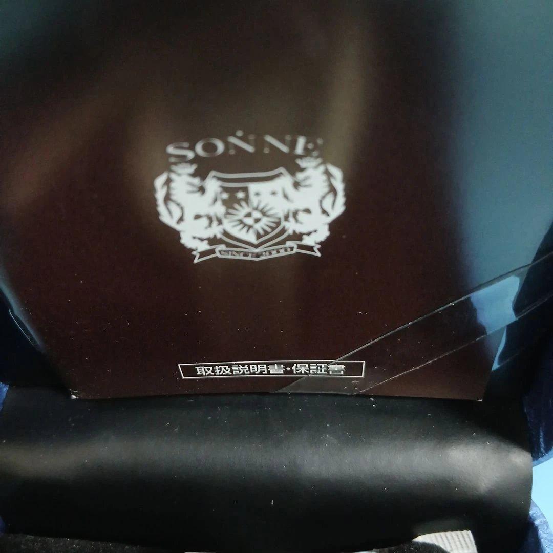 SONNE SCHWARZ ホワイトラバーベルト