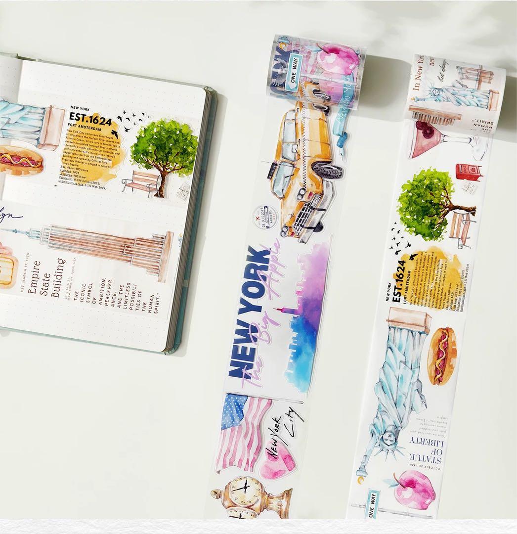 WT《纽约夜曲》海外マスキングテープ　マステ 【1940】