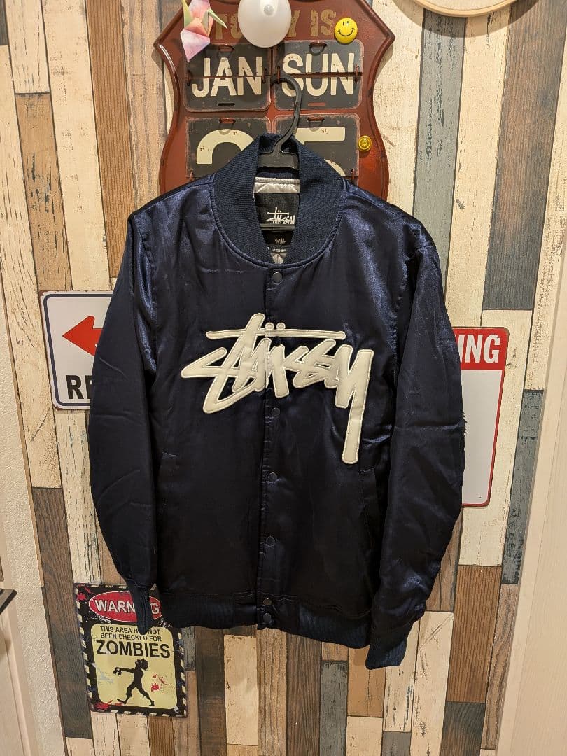 STUSSY　サテンジャケット