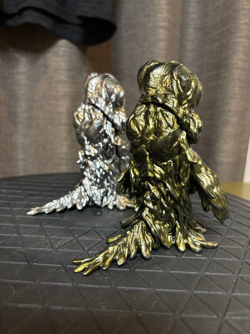 へドラ CCP フィギュア ソフビ メッキ3体セット