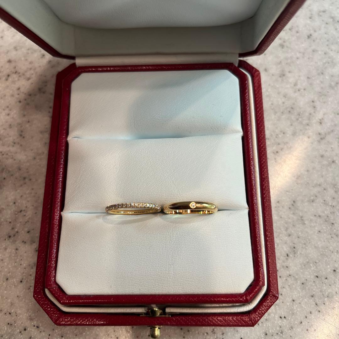 Nana様【Cartier】1895ウエディングリング、エタンセルドゥカルティエ