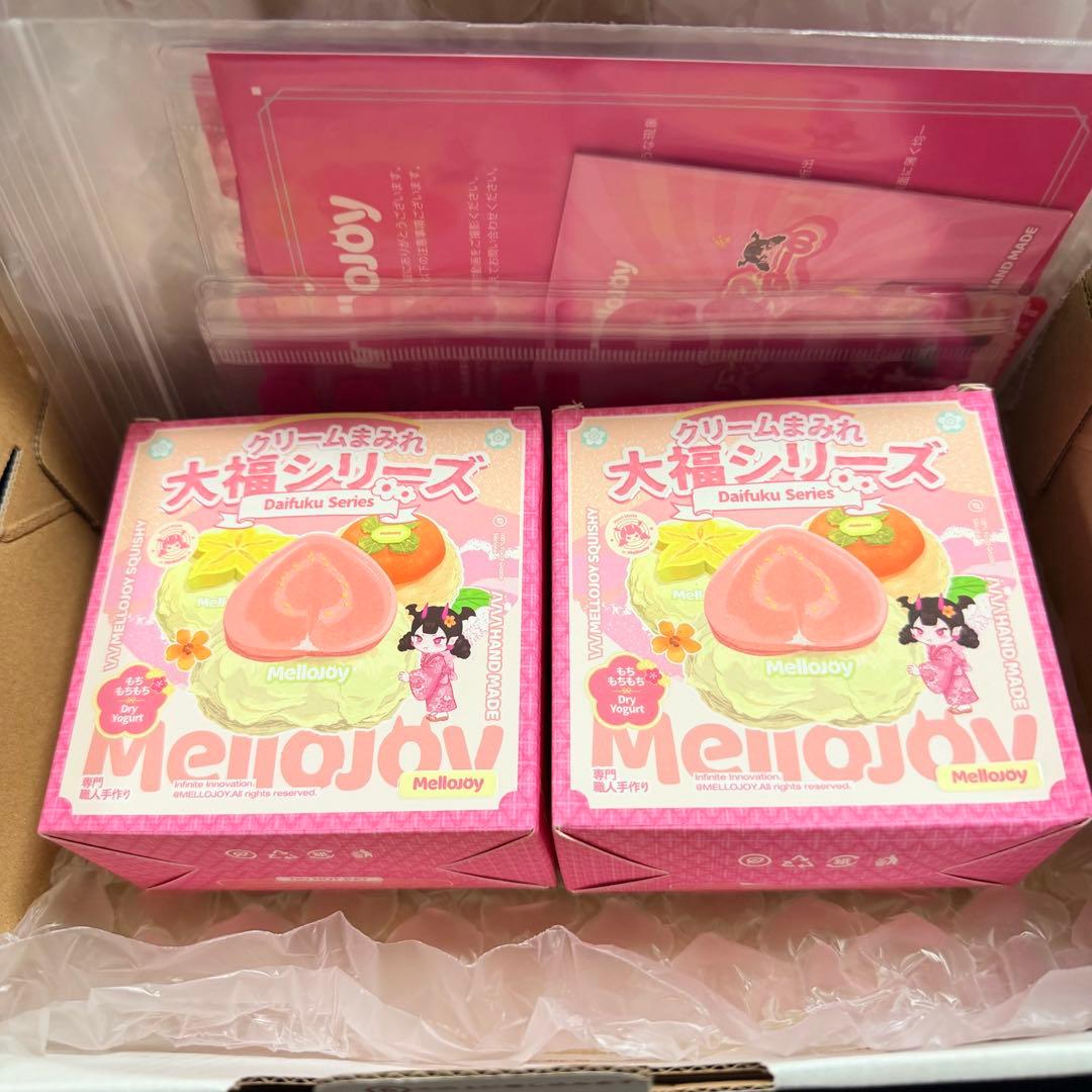 mellojoyクリームまみれ大福 グレープフルーツ、ドリアン