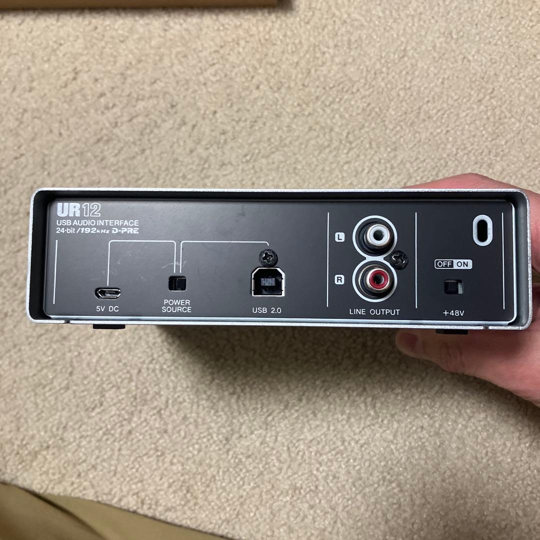steinberg UR12 USBオーディオインターフェイス