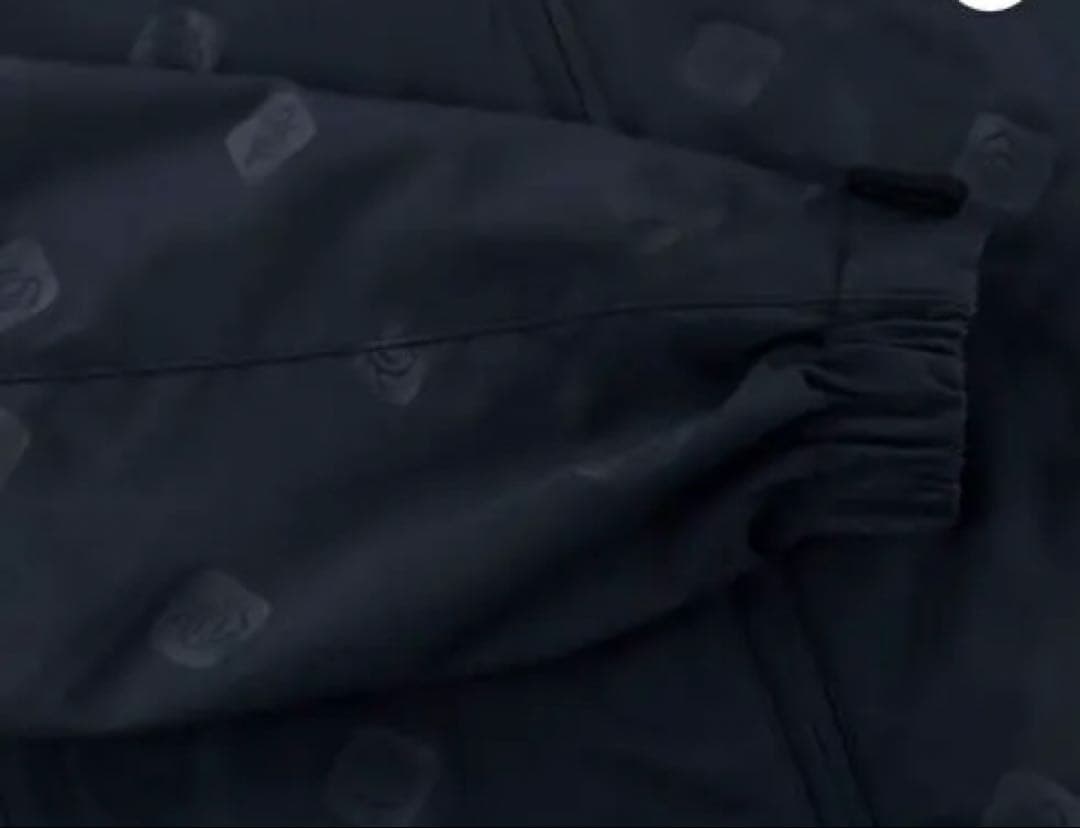 ストレッチタフタ アウター ネイビー