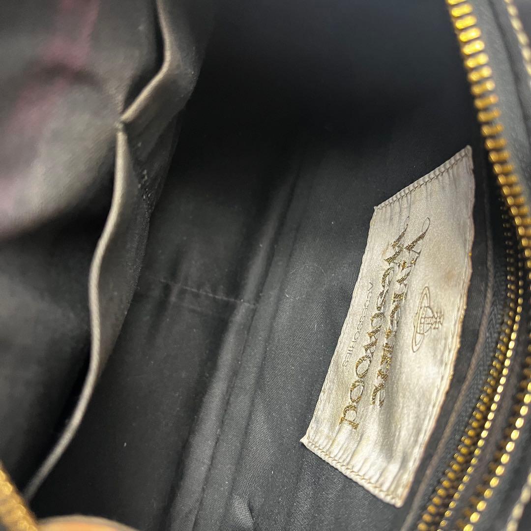 Vivienne Westwood オーブ レオパード ハンドバッグ