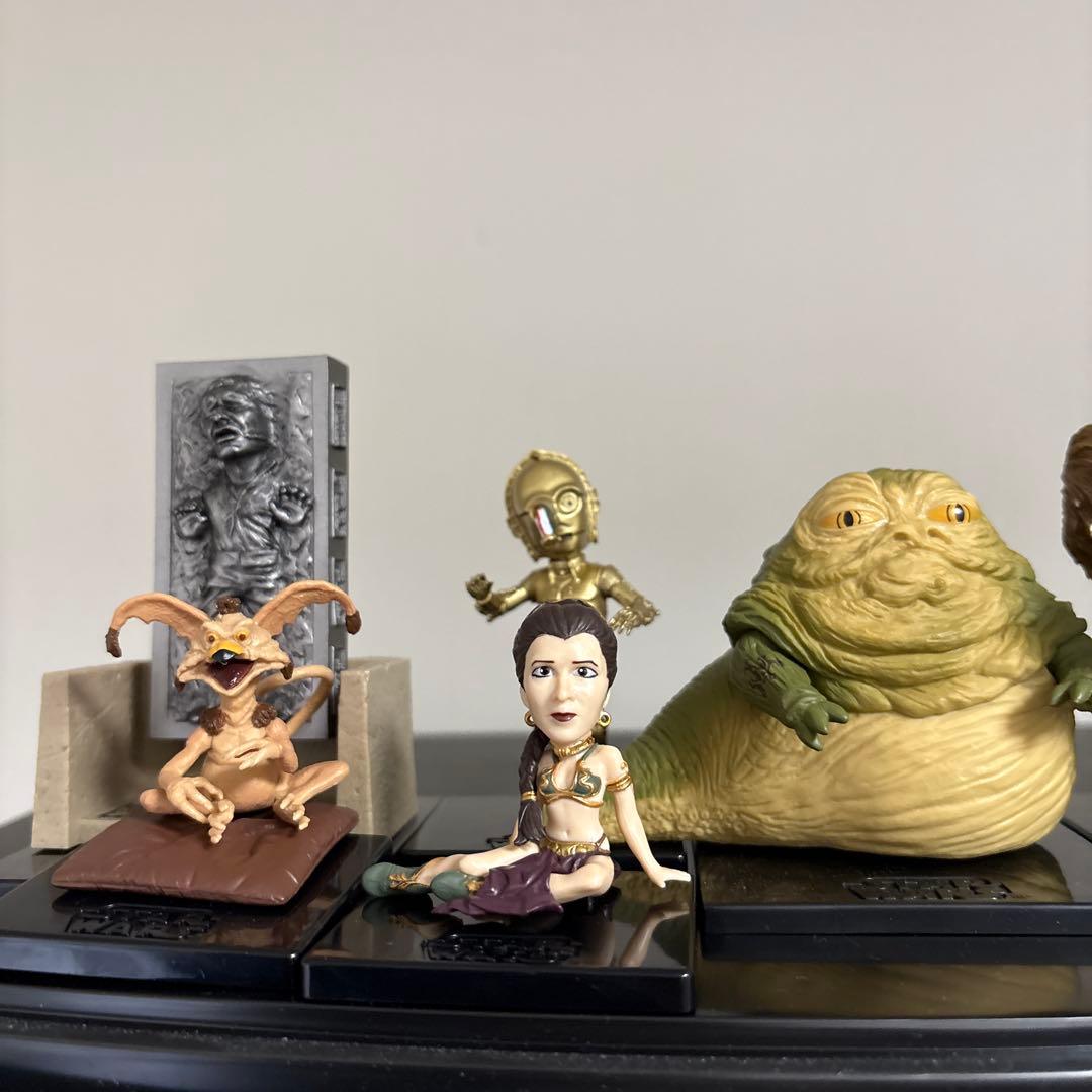 スターウォーズ ワーコレ　ジャバ ・ザ・ハット／ハンソロカーボナイトなど