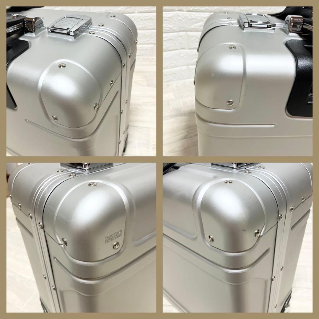 【廃盤品】美品！ビジネスマンに！ゼロハリバートン　アルミ製 キャリーケース　2輪