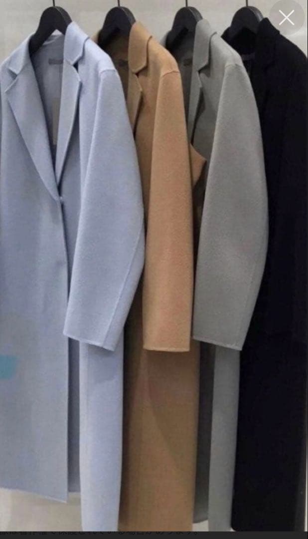 セオリーリュクス　カシミヤ混ダブルフェイスコート36