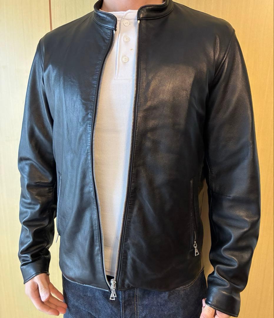 BEAMS HEART シングルライダースジャケット