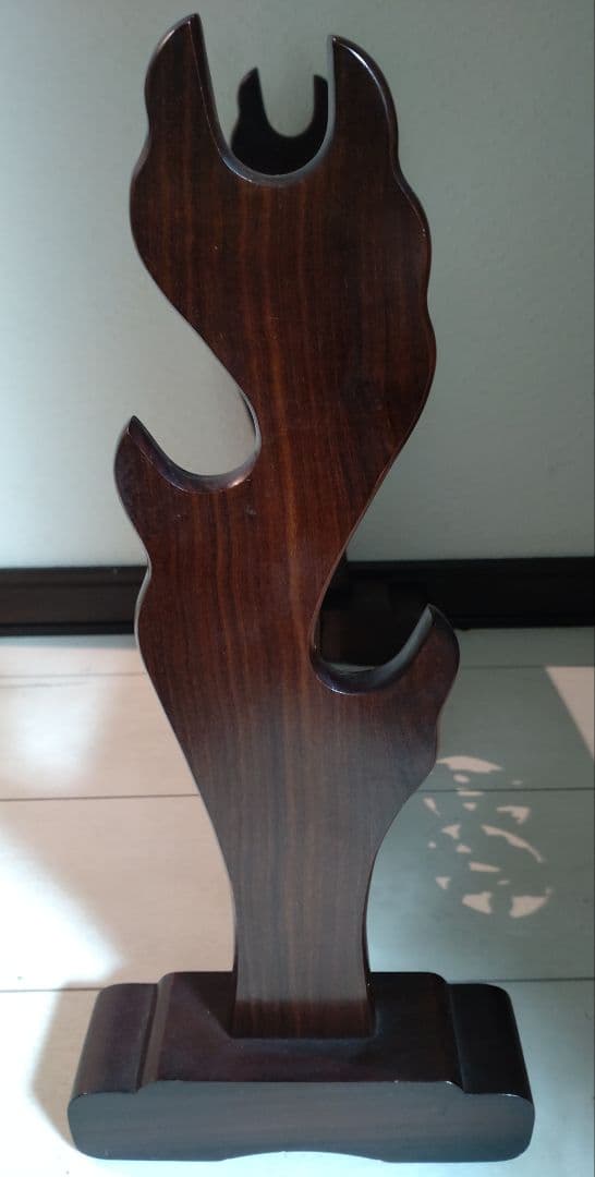 刀掛け 三本掛け 透かし彫り 武具 骨董品