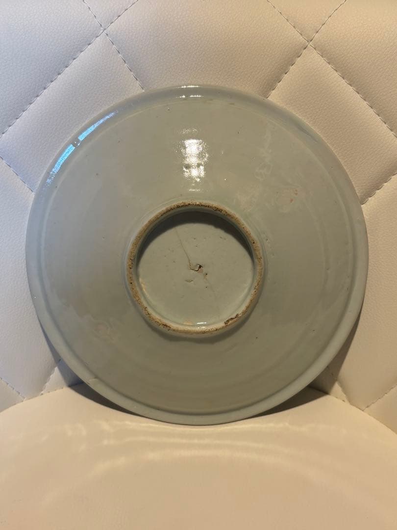 m*a様 初期伊万里 七寸皿 古伊万里 染付山水文皿 　（初期伊万里様式）