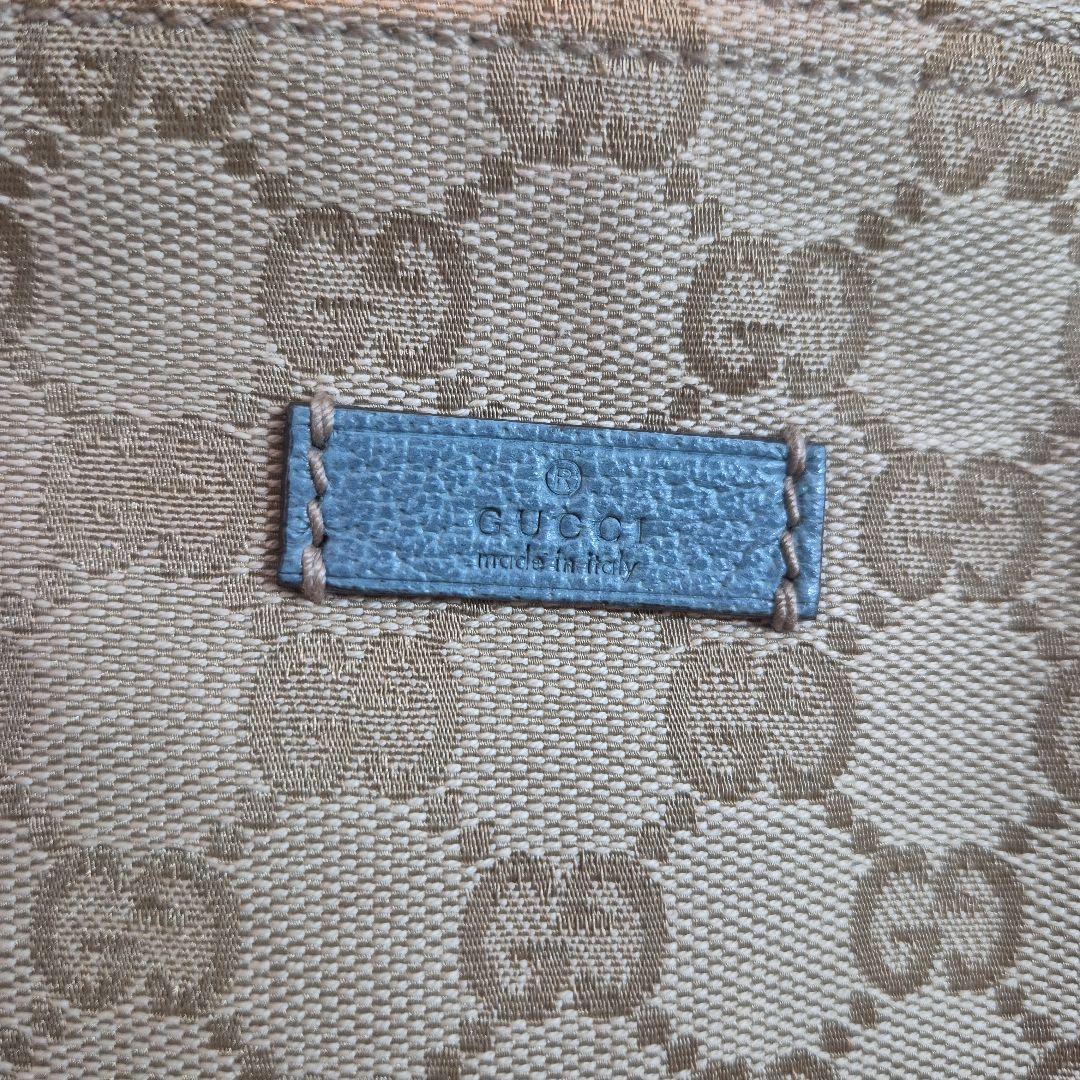 希少　GUCCI グッチ GGキャンバス シェリー ウェビング ショルダーバッグ